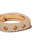 anillo Pois Moi en oro rosa de 18kt con diamantes